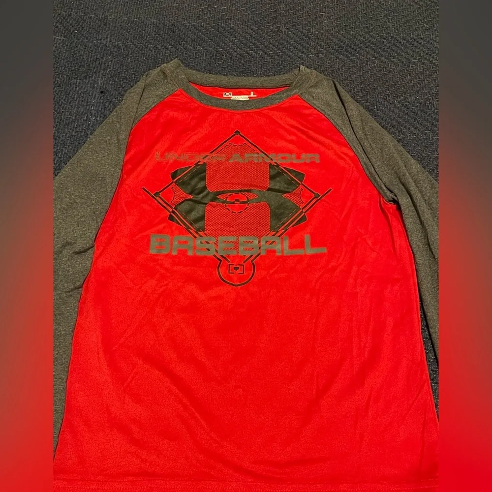 Under Armour Long Sleeve Baseball Dri-Fit - Picture 1 of 3